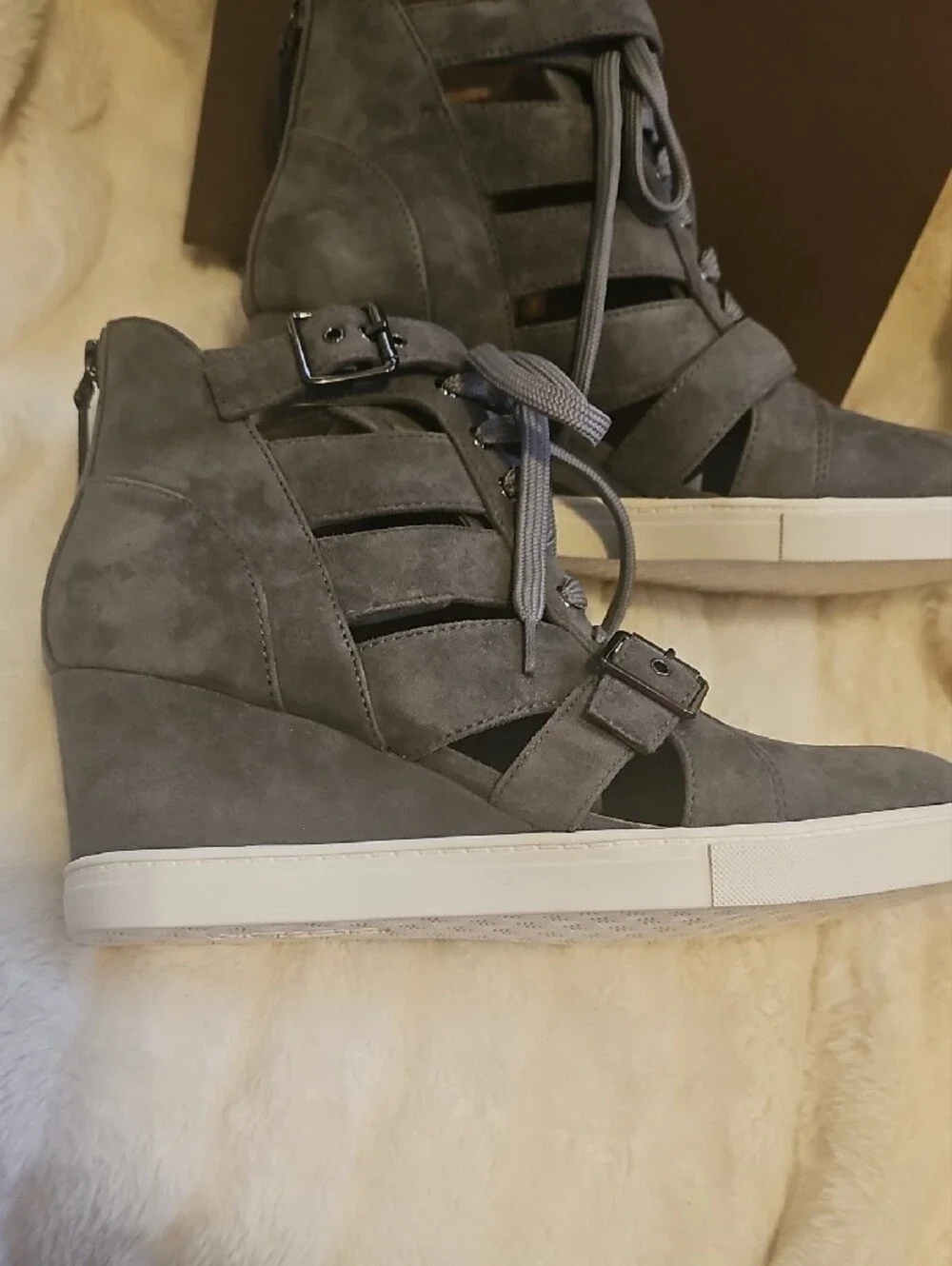 Paolo chunky wedge
